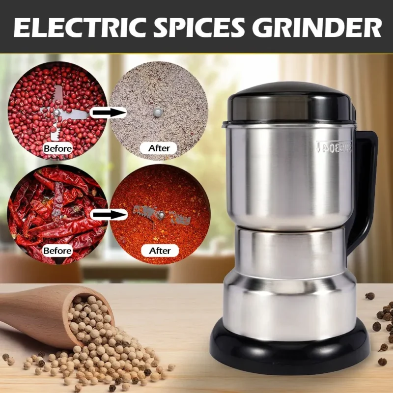 Electric Coffee Grinder Display