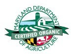 Maryland Department of Agriculture Organic Certified